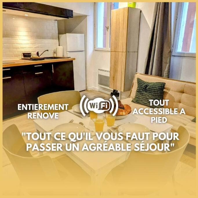 Le Studio Cosy, Centre Historique, Wifi, Neuf Grasse Dış mekan fotoğraf